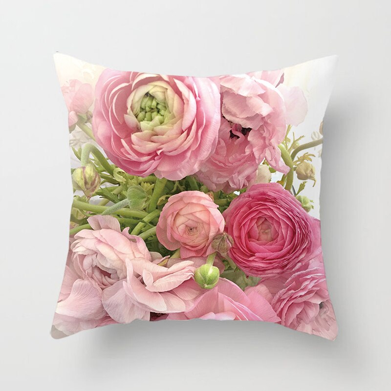 Cute Flower Pillow Cushion Cover