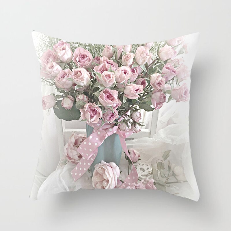Cute Flower Pillow Cushion Cover